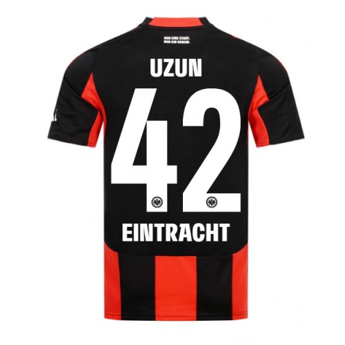Eintracht Frankfurt Can Uzun #42 Replika Hemmatröja 2025-26 Kortärmad Eintracht Frankfurt Can Uzun #42 Replika Hemmatröja 2025-26 Kortärmad